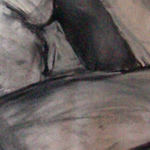 Tonya reclining (Charcoal and chalk on Paper) 2009